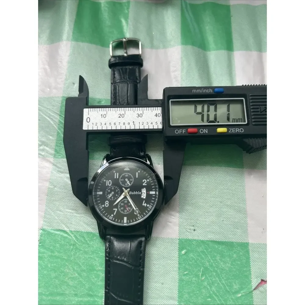 Bubble black dial